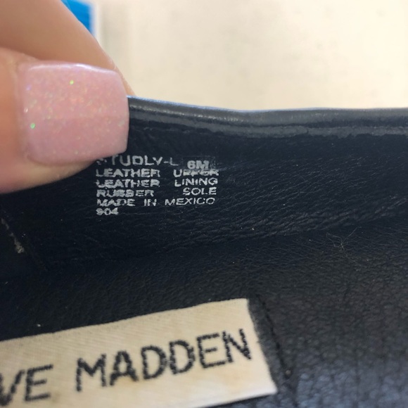 Steve Madden leopard print spikes flats size womens 6 - Picture 8 of 8